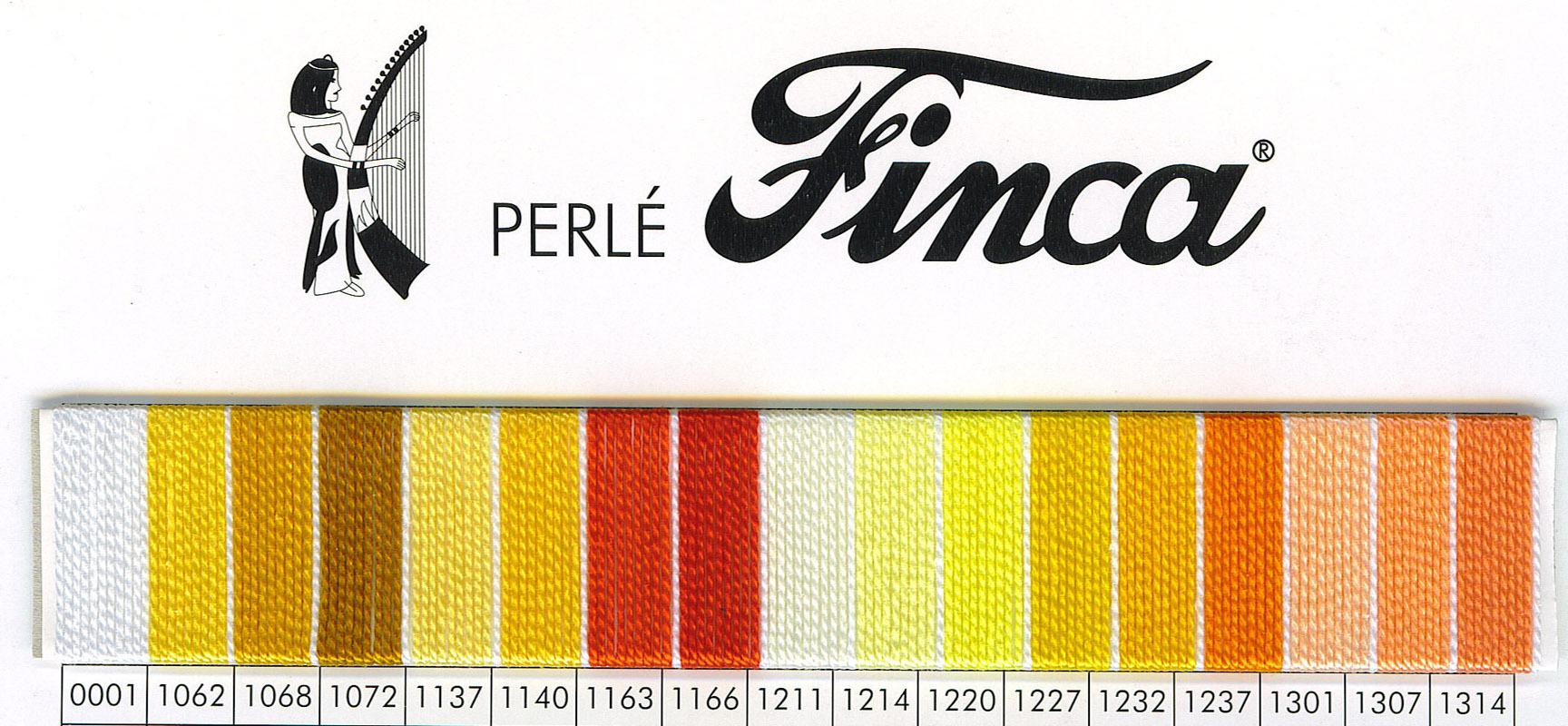 Finca Perle Cotton Color Chart