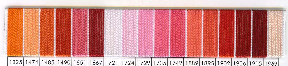Finca Perle Cotton Color Chart